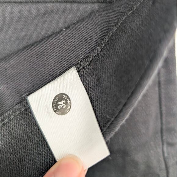 Everlane Women's The Mid Rise Ankle Skinny Jeans Stretch Zip Fly Black Size 28 - Picture 13 of 15